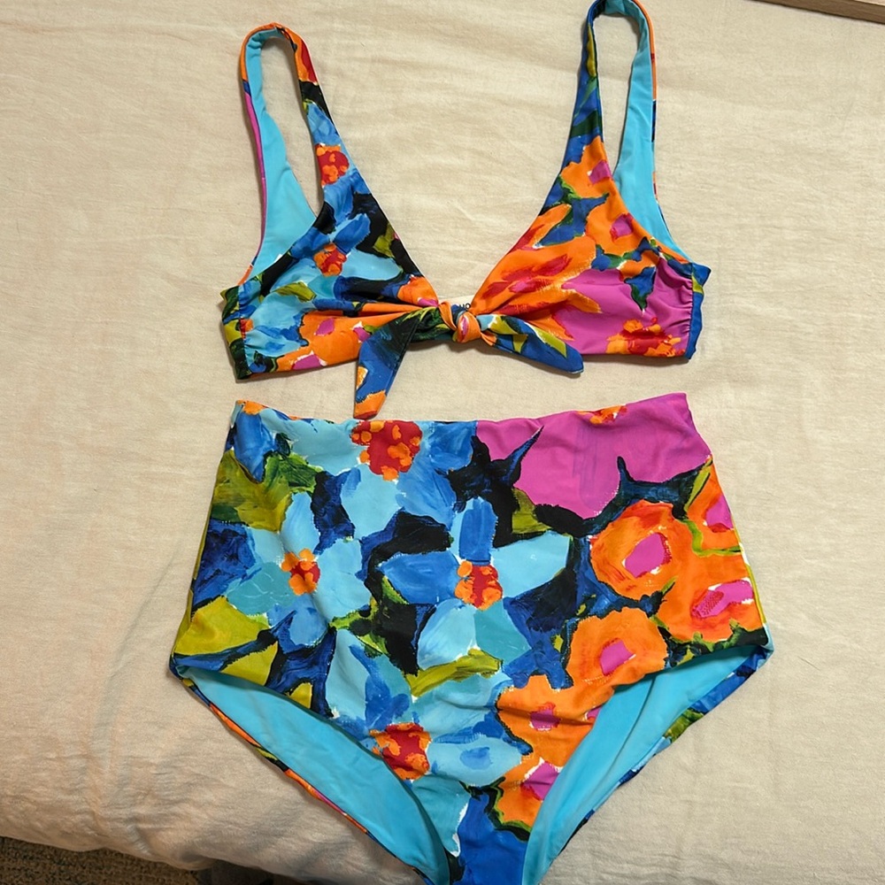 Mara Hoffman high waist bikini